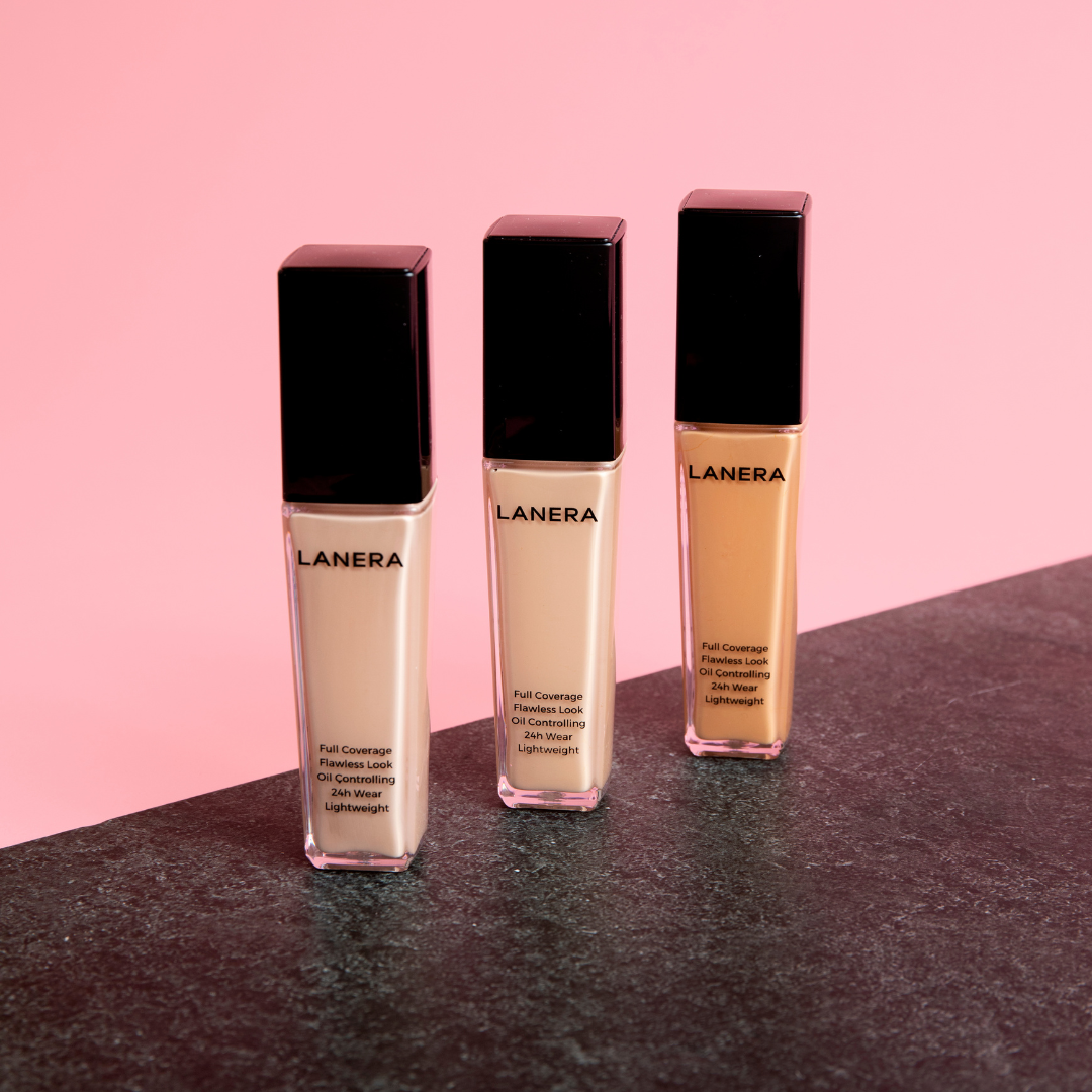 Lanera Cosmetics Full Coverage Soft Matte Liquid Foundation GetLanera